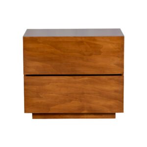 mesa de noche de madera